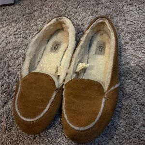 UGG Brown Shearling Slippers